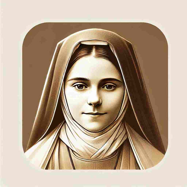 Sainte Thérèse de Lisieux illustration libre